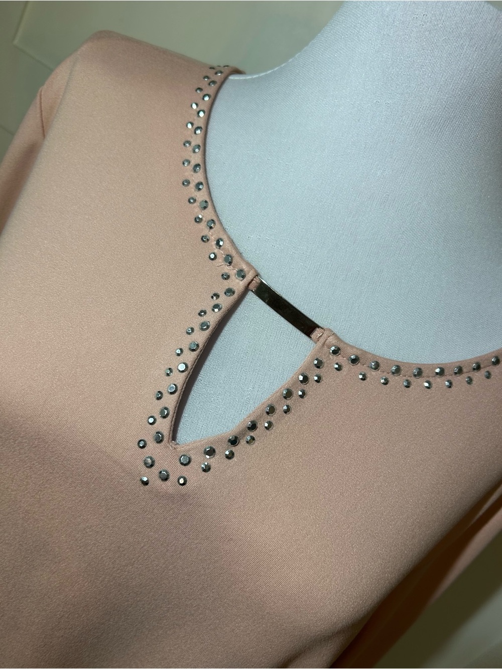 Ruby Rd. Pink Studded Keyhole Top - Like New - Large - Picture 3 of 9